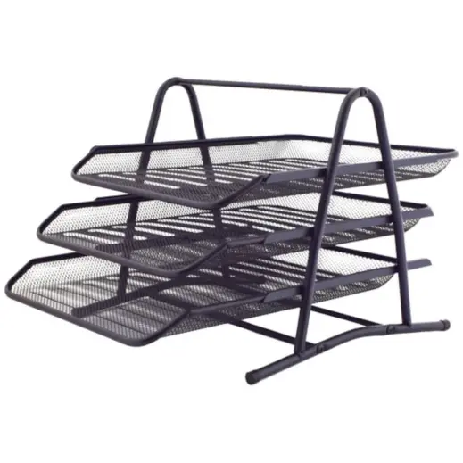 3-Layer Iron Mesh Tray Angle